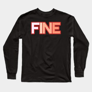 fine Long Sleeve T-Shirt